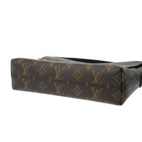 Louis Vuitton Macassar Messenger Bag Brown Black Shoulder Bag - Picture 6 of 9